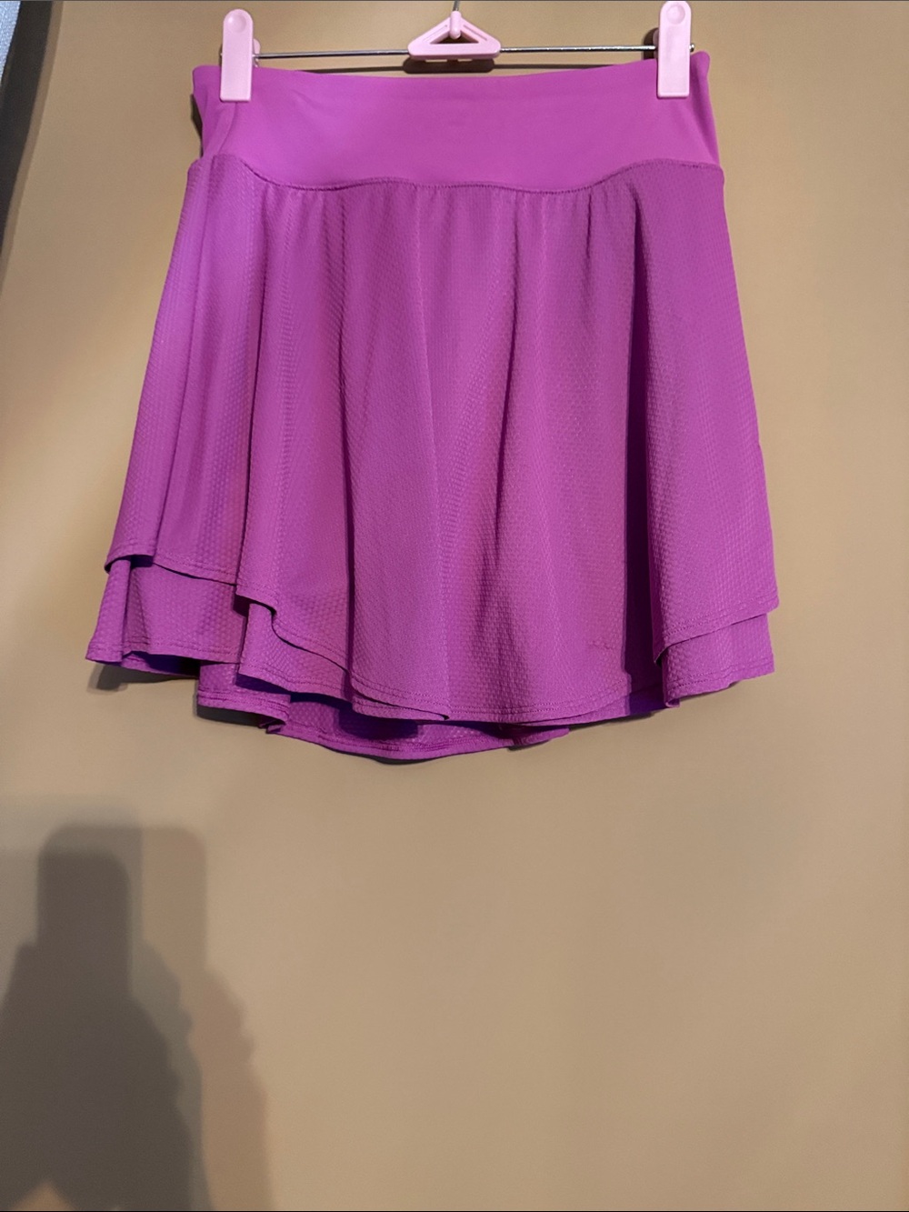 Tek Gear Purple Layered Skort